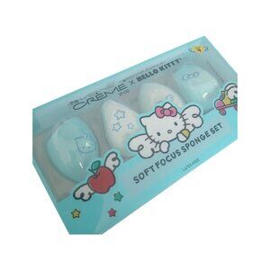 The Crème Shop x Hello Kitty Soft Focus Sponge Set – 4pc – New in Box